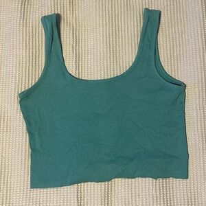Cotton On Teal Crop Top